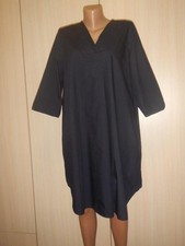 Women COS Dress Navy Cotton S #506M