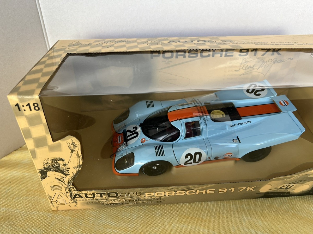 AutoArt 80030 Porsche 917K Steve McQueen 1:18 Scale Diecast