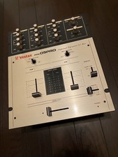Vestax PMC-05Pro Vintage 2-Channel DJ Mixer Tested Working Good Condition