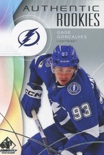 2024-25 Upper Deck Sp Game Used - Authentic Rookies Gage Goncalves #264 (RC)