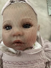 20” Lifelike Reborn Baby Doll w/ Dress & Magnetic Pacifier – New