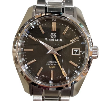 #ad Grand Seiko Heritage Collection Mechanical Hi Beat 36000 GMT SBGJ265 Black #2800 $5752.72