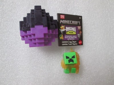 Minecraft Mini Mode Black Purple Spawn Egg Mini Figure #3 New!