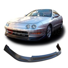 Front Bumper Lower Lip Splitter For 94-97 Acura Integra Dc2 Pu Black Tc Style