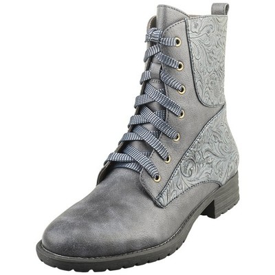 Laura Vita Damen Ankelstiefel Jeans Blau NGACMAYO 25 ZIP - 39 EU