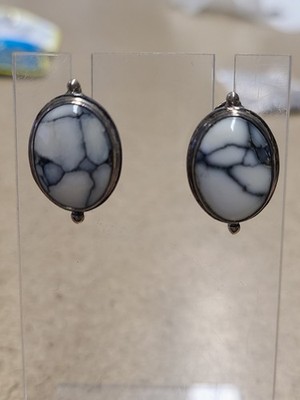 Sarda Ohrringe Sterlingsilber Magnesit