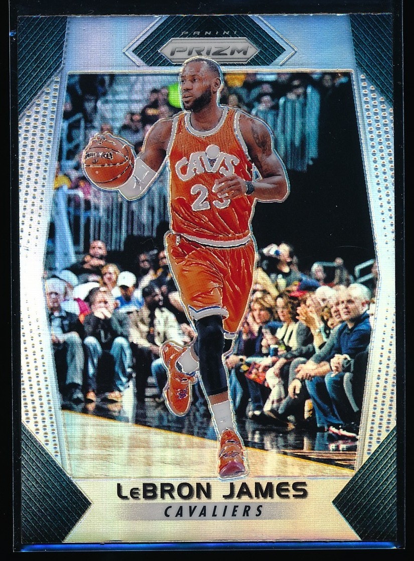 2017-18 Panini Prizm LeBron James #191 Silver Prizm Base Card