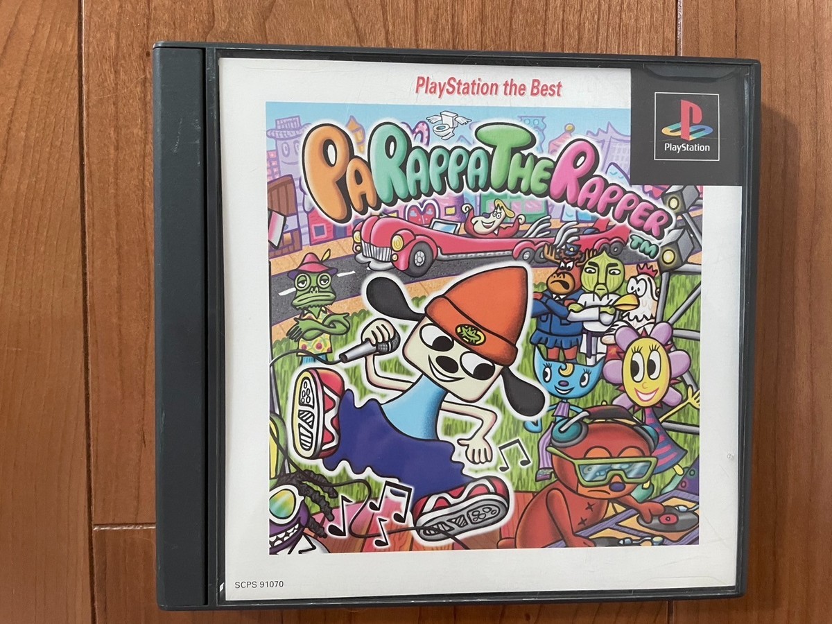 PaRappa the Rapper PS1 Japan SCPS-91070 The Best Complete w 