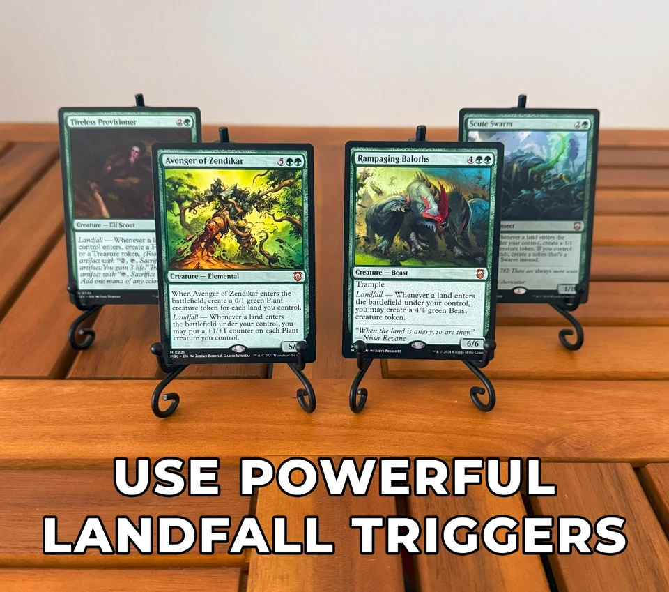 Custom Commander Deck – Aesi, Tyrant of Gyre Strait – Landfall Ramp – 100 Cards - Image 4 of 4