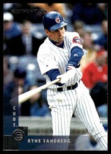 Ryne Sandberg 1997 Donruss #72 Chicago Cubs FREE SHIPPING AutographDen