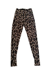 ONZIE Giraffe Animal Print Leggings Size Small/Medium