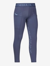 LeMieux Mini Pull On Breeches Shadow | Child, Full Seat Silicone, Pockets