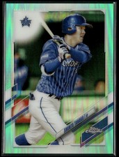2021 Topps Chrome NPB #159 Shunta Tanaka Aqua Refractor