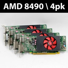  4pk AMD Radeon HD 8490 Graphics Card DVI Display Port PCI-E