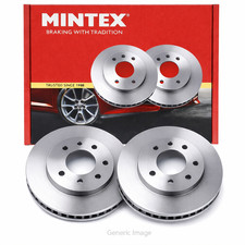 Mintex 2 x Internally Vented Brake Discs fits Skoda Elroq 2024-2025