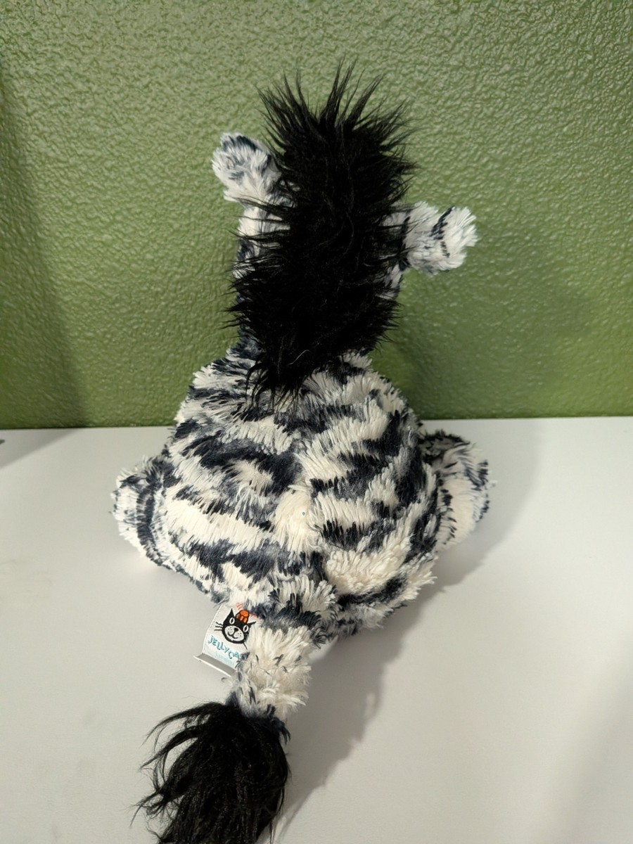 Retried Jellycat Fuddlewuddle Zebra Medium 9” Plush RARE | eBay
