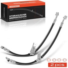 FRANKBERG 2x BREMSSCHLAUCH VORNE BEIDSEITIG passend für HYUNDAI I30 KIA CEED PRO