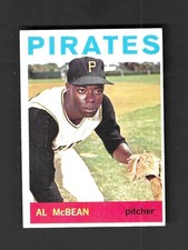 1964 Topps Baseball Card High #525 Al McBean Pittsburgh Pirates NR MINT