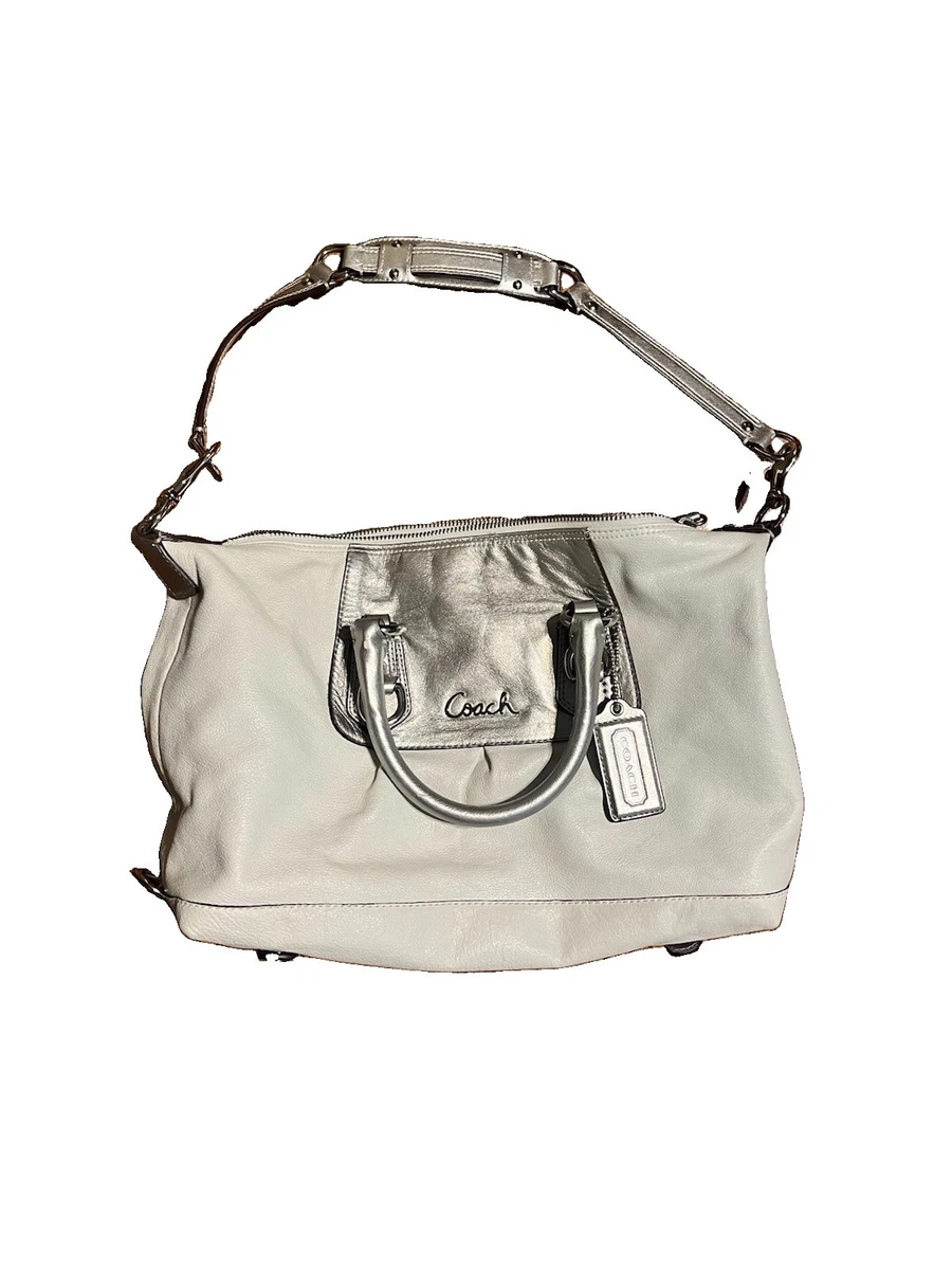 Coach Y2k Ashley llic Silverbag 1248 2000s Coach Signature Ashley