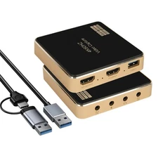 USB3.0 4K60HZ Game Capture Card Metal Construction Live Broadcast Equipment
