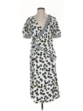 NWT Love, Whit by Whitney Port Women Green Casual Dress XS