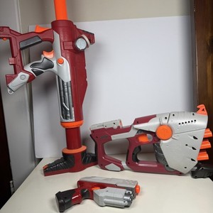 NERF N-STRIKE Unity Power System Titan AS-V.1 Hornet AS6 Scout Missile Untested