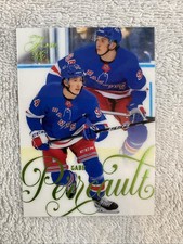 Gabe Perreault 2025-26 Upper Deck Flair Forecheck Parallel RC #169/349 Rangers