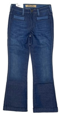 Wrangler Joni W 28 L 34 Flare Leg Damen Jeans Blau Blue Bella W245GP733 1.Wahl