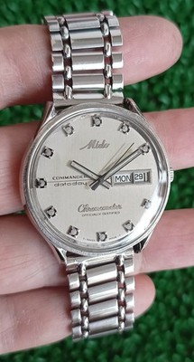 ์NICE MIDO COMMANDER DATODAY 8439 CHRONOMETER AUTOMATIC SWISS GENT WATCH