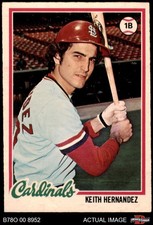 1978 O-Pee-Chee #109 Keith Hernandez Cardinals 4 - VG/EX