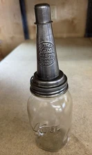 Vintage THE MASTER MFG. CO. Oil Can Spout 1926 on Kerr Jar
