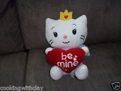 2012 ANGEL CAT SUGAR BE MINE HELLO KITTY DAN DEE PLUSH DOLL FIGURE W/ CROWN