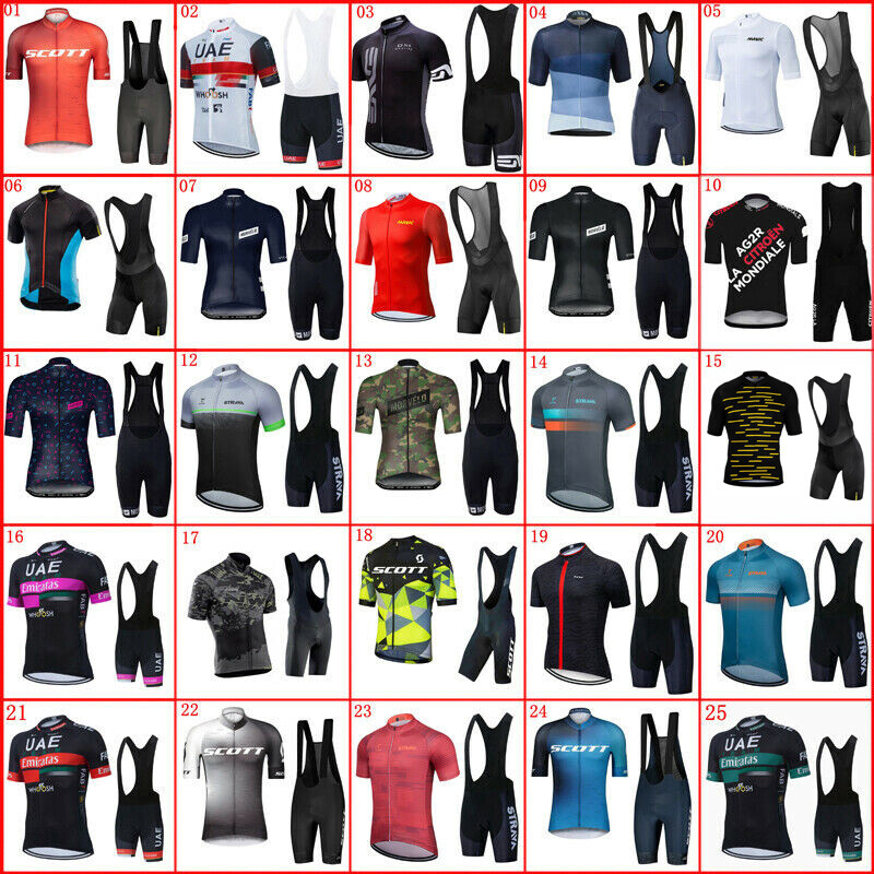 Conjunto de culotte con tirantes para hombre Camiseta de ciclismo 2022 Equipo de verano Trajes de bicicleta Ropa de bicicleta