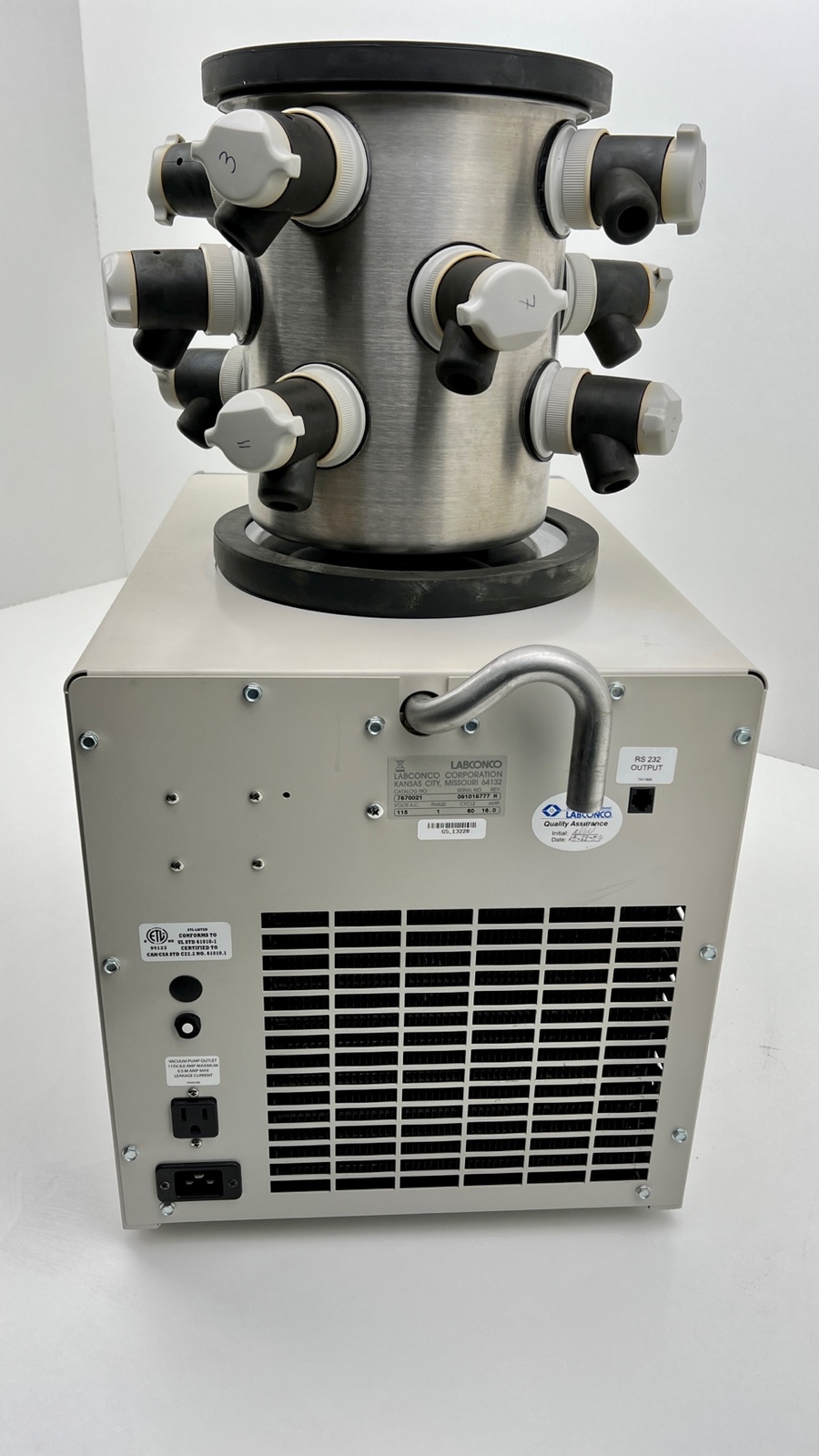 Labconco FreeZone 2.5 Plus Benchtop Freeze Dryer w/Manifolds eBay