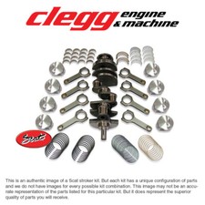 Scat Rotating Assembly Pontiac 400-461 H-beam 1-41661bi Scat Rotating Assembly Pontiac 400-461 H-beam 1-41661bi