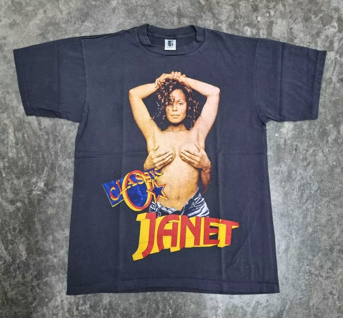 90s Janet Jackson ヴィンテージTシャツ L-