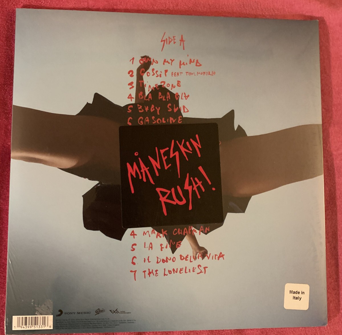 Buy Rush-Limited RED Colored Vinyl by Maneskin (Record, 2023