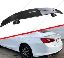 47'' Rear Trunk Spoiler Lip Wing GT-Style Gloss Black For Chevrolet Malibu Sedan