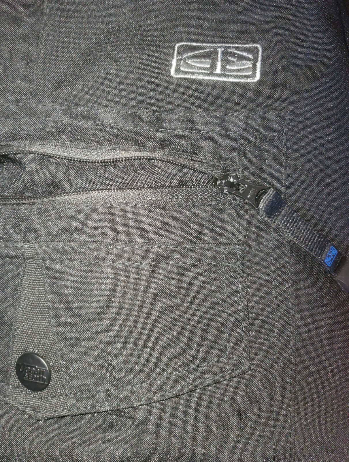 Ocean & Earth ski pants s small black reflective snow  rescue snowboarding recco