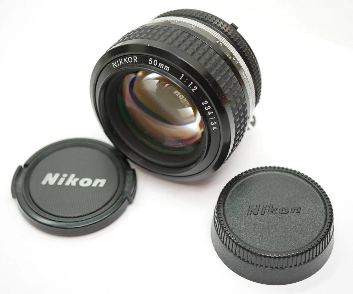 Nikon AI-S 50mm Focal f/1.2 Camera Lenses for sale - eBay