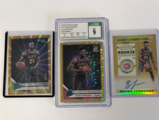 2019-20 Panini Contenders - Donruss Bruno Fernando Gold Rookie /10 Hawks Lot