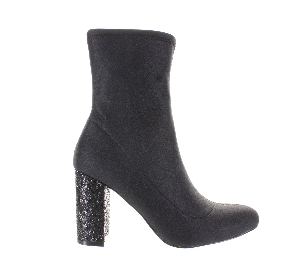 Badgley Mischka Womens Black Ankle Boots Size 7 7506034 eBay