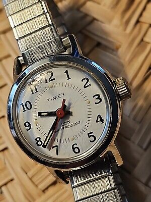 Time & Date Timex Mechanical Movement Wind Womens Watch Time & Date Timex Mechanical Movement Wind Womens Watch