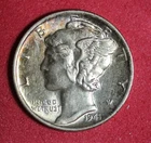 ESTATE FIND 1941 - MERCURY DIME!  #K39436