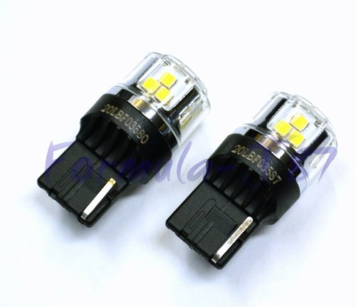 LED 15W W21W Blanco 5000K Dos Bombillas Luz De Señal Vuelta Repuesto Mejora OE - Imagen 3 de 12