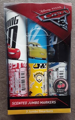Disney Pixar CARS 3 - Scented Jumbo Markers