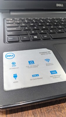 Dell inspiron 15 3000 Intel i3-7100U/8gb Ram/1tb HDD Touchscreen