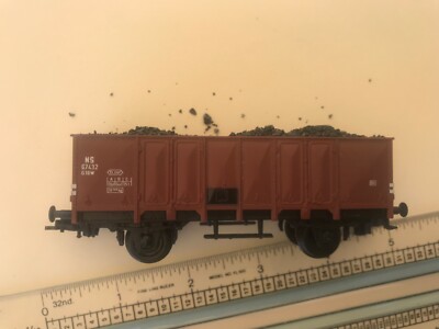 ho train Piko Fleishmann brown coal wagon