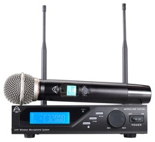 Wharfedale Pro Aeroline Vocal 863 865 Mhz) Wireless Microphone System Singers Dj