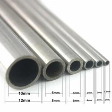 250 Mm Length OD 0.3 mm To 14 mm 304 Stainles Steel Capillary Tube Bar Round